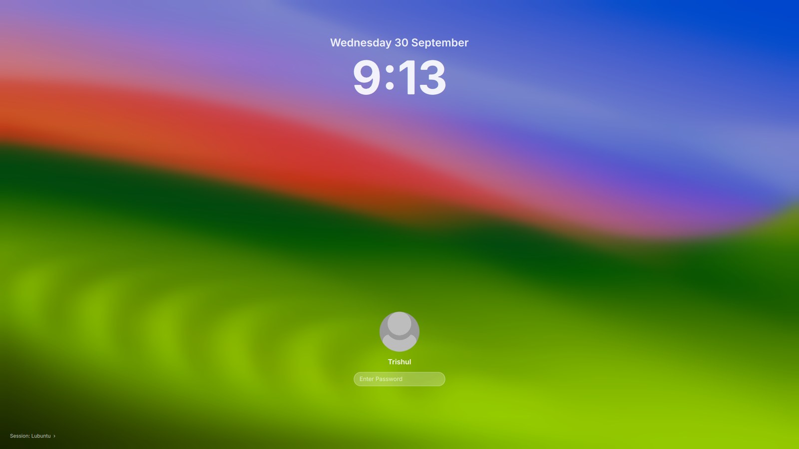 Lock screen